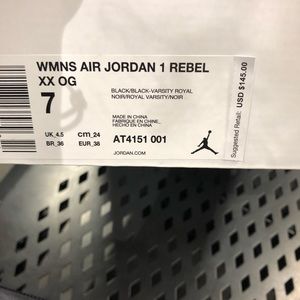 Wmns air Jordan 1 rebel